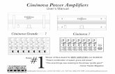 Cinénova Power Amplifiers - Earthquake Sound