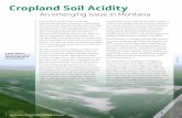 Cropland Soil Acidity - MSU Extension