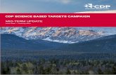 CDP SCIENCE BASED TARGETS CAMPAIGN