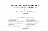 Infection Prevention & Control Guidelines
