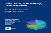 2021 6.30 Racial Equity in Philanthropy technical report ...
