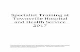 Townsville Hospital Specialist Training Handbook 2017