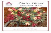 Native Flower Seminar 2006 - Flower Knowledge Centre