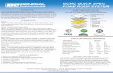 GCMC QUICK SPEC FOAM ROOF SYSTEM - General Coatings