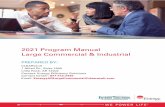 2021 Program Manual Large Commercial & Industrial