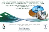 ASSOCIATION OF CLASSICAL MICROBIOLOGY AND TARGETED ...