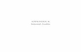 APPENDIX K Internal Audits - Wa