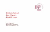 NGOsin Poland Last 20 years Next 20 years - FDSC