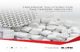 FIREPROOF SOLUTIONS FOR THE CERAMIC INDUSTRY