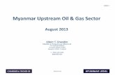 Myanmar Upstream Oil & Gas Sector