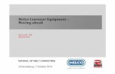 Melco Conveyor Equipment – Moving ahead