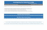 Investigating the Industries in India - Esri India
