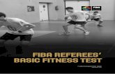 FIBA REFEREES’ BASIC FITNESS TEST