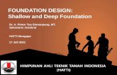 FOUNDATION DESIGN: Shallow and Deep Foundation