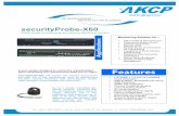 securityProbe-X60 - AKCP Remote Sensor Monitoring