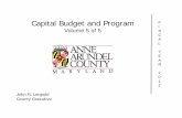 Capital Budget and Program - aacounty.org