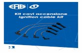 Kitcavi accensione Ignition cable kit - ERA