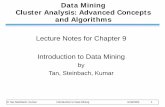 Lecture Notes for Chapter 9 Introduction to Data Mining