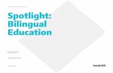 HUNDRED RESEARCH REPORT #012 potlight Bilingual Educton