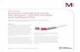 Application Note Immuno-monitoring using the Scepter 2.0 ...