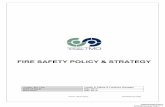 FIRE SAFETY POLICY & STRATEGY
