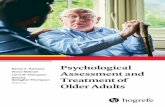 Psychological Assessment and Older Adults
