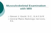 Musculoskeletal Examination with MRI
