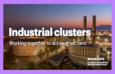 Industrial clusters: Working together to achieve net zero