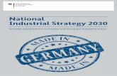 National Industrial Strategy 2030 - BMWi