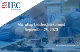MicroCap Leadership Summit September 25, 2020