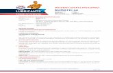 MATERIAL SAFETY DATA SHEET NUMATIC 46