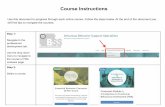 Course Instructions BSS - arbss.org