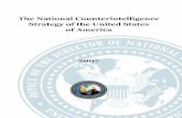 The National Counterintelligence Strategy of the United ...