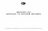 REPORT OF - APOLLO 13 REVIEW BOARD - NASA