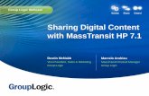 Sharing Digital Content with MassTransit HP 7