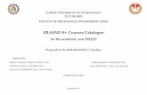 ERASMUS+ Courses Catalogue
