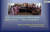 7th Common Review Mission – Karnataka