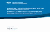 Australian Public Assessment Report for Clopidogrel/Aspirin