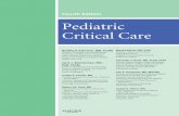Fourth Edition Pediatric Critical Care