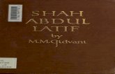 Shah Abdul Latif. With a foreword by Sir Thomas Arnold
