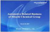 Automotive Related Business of Hitachi Chemical Group