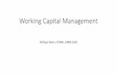 Working Capital Management - Welcome to ICMAB