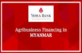 Agribusiness Financing in MYANMAR