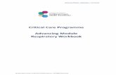 Critical Care Programme Advancing Module Respiratory Workbook