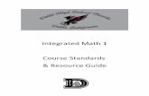 Integrated Math 1 Course Standards & Resource Guide