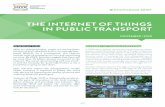 THE INTERNET OF THINGS IN PUBLIC TRANSPORT