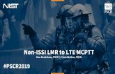 Non-ISSI LMR to LTE MCPTT