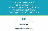 Commercial Insurance Cost Savings in Ambulatory Surgery ...