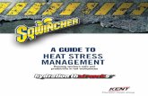 A GUIDE TO HEAT STRESS MANAGEMENT