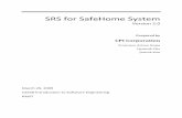 SRS for SafeHome System
